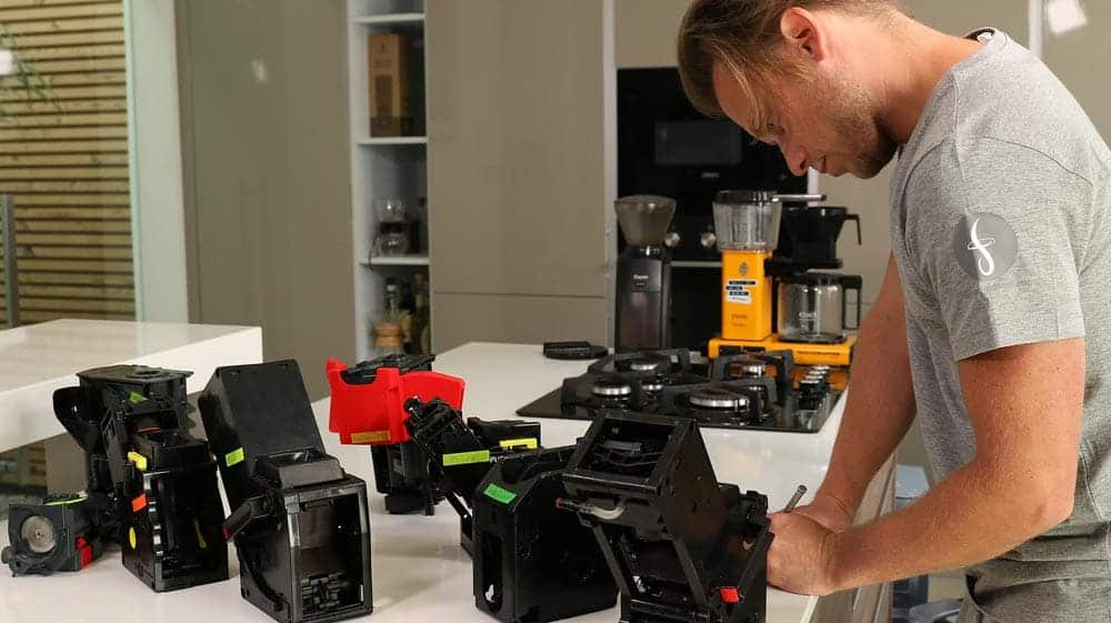 Kaffeevollautomaten Brühgruppen