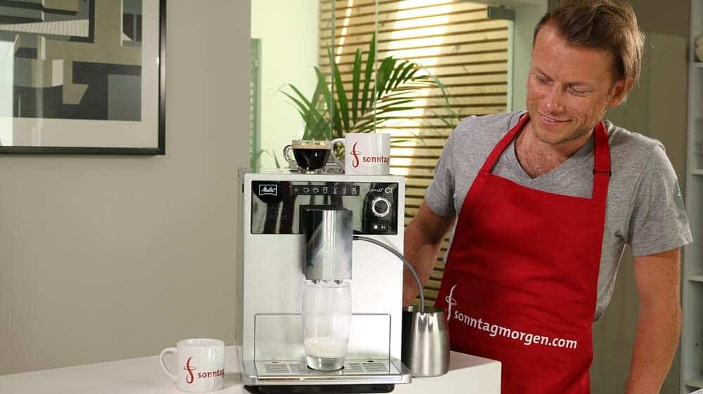 Melitta Caffeo CI – Milchschaum herstellen
