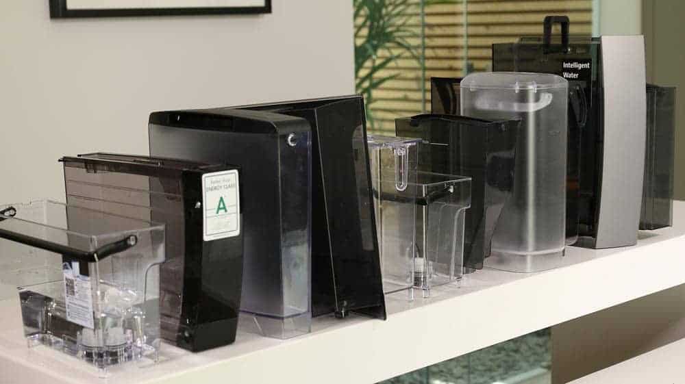 Wassertanksysteme von Kaffeevollautomaten