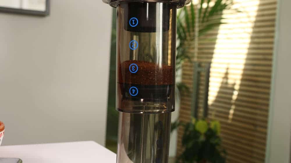Aufbau der AeroPress
