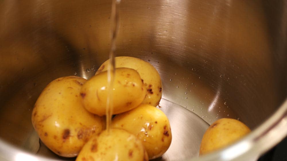 Kartoffeln im Schnellkochtopf