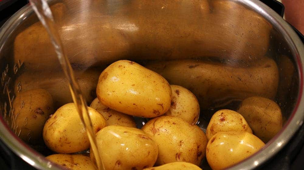 Für Kartoffeln wird sehr wenig Wasser benötigt