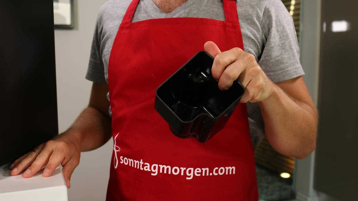 Kaffeesatzbehälter