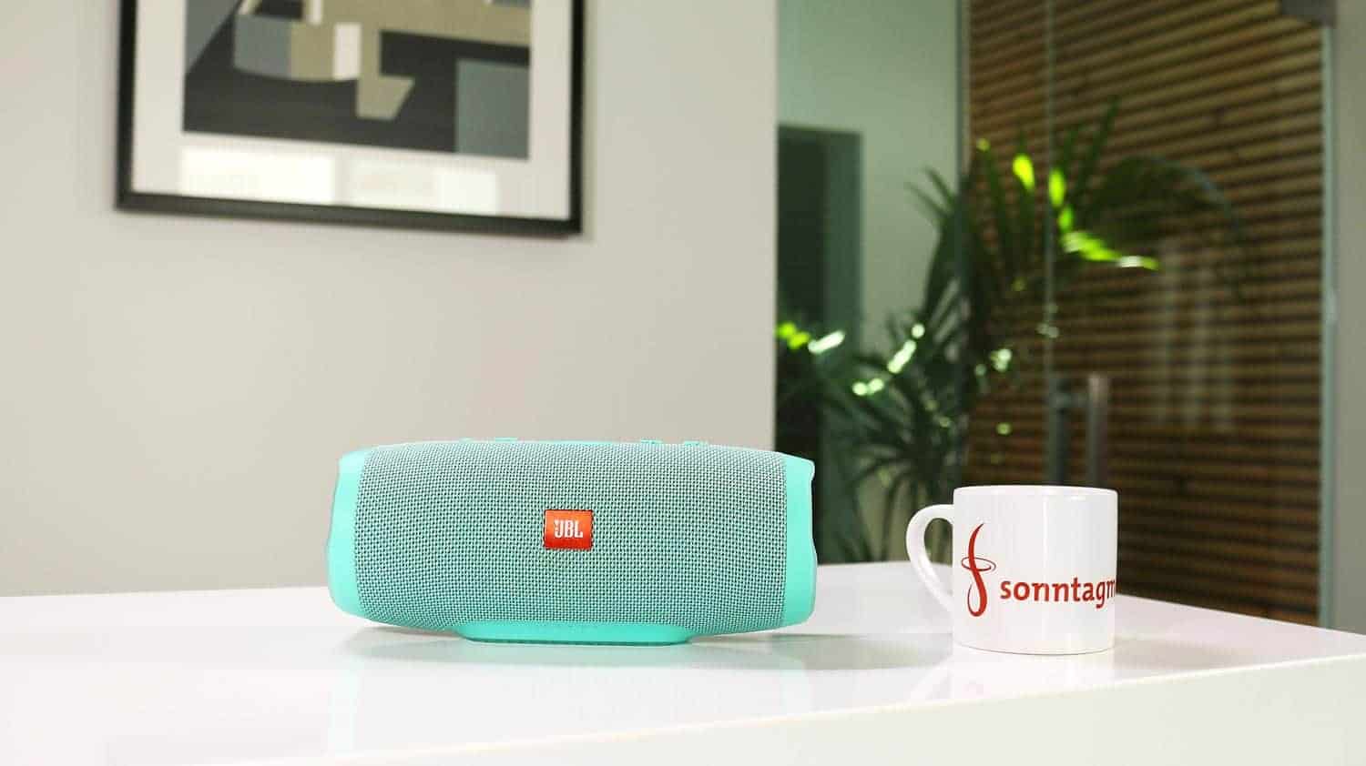 Der JBL Charge 3 von vorne