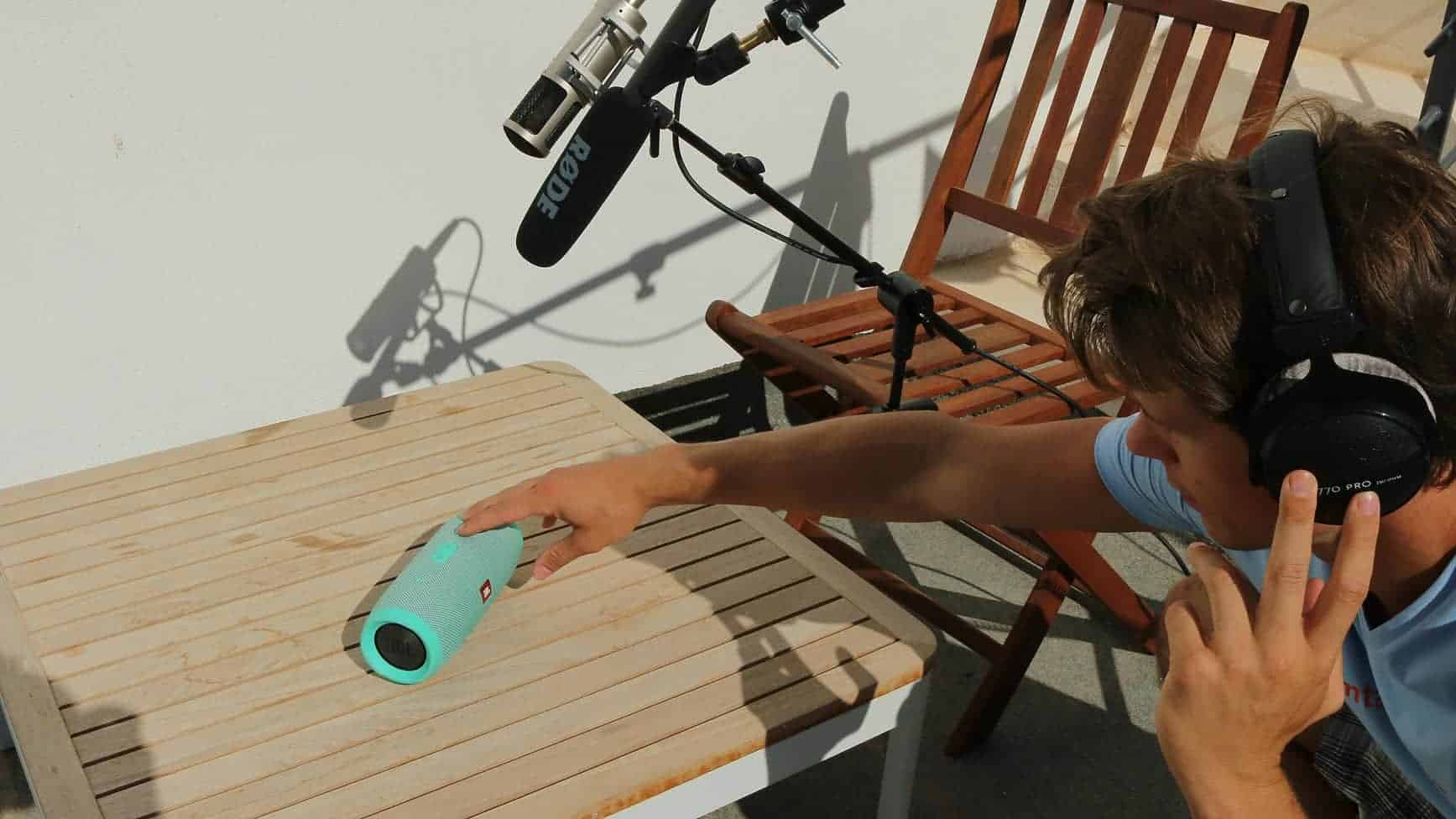 JBL Charge 3 im Soundcheck