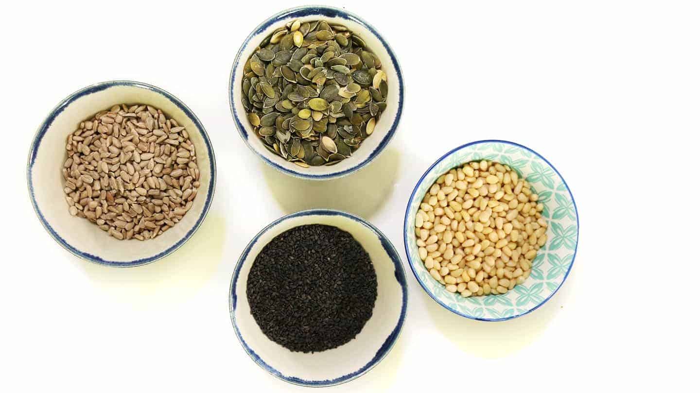 Samen und Körner als Rezept