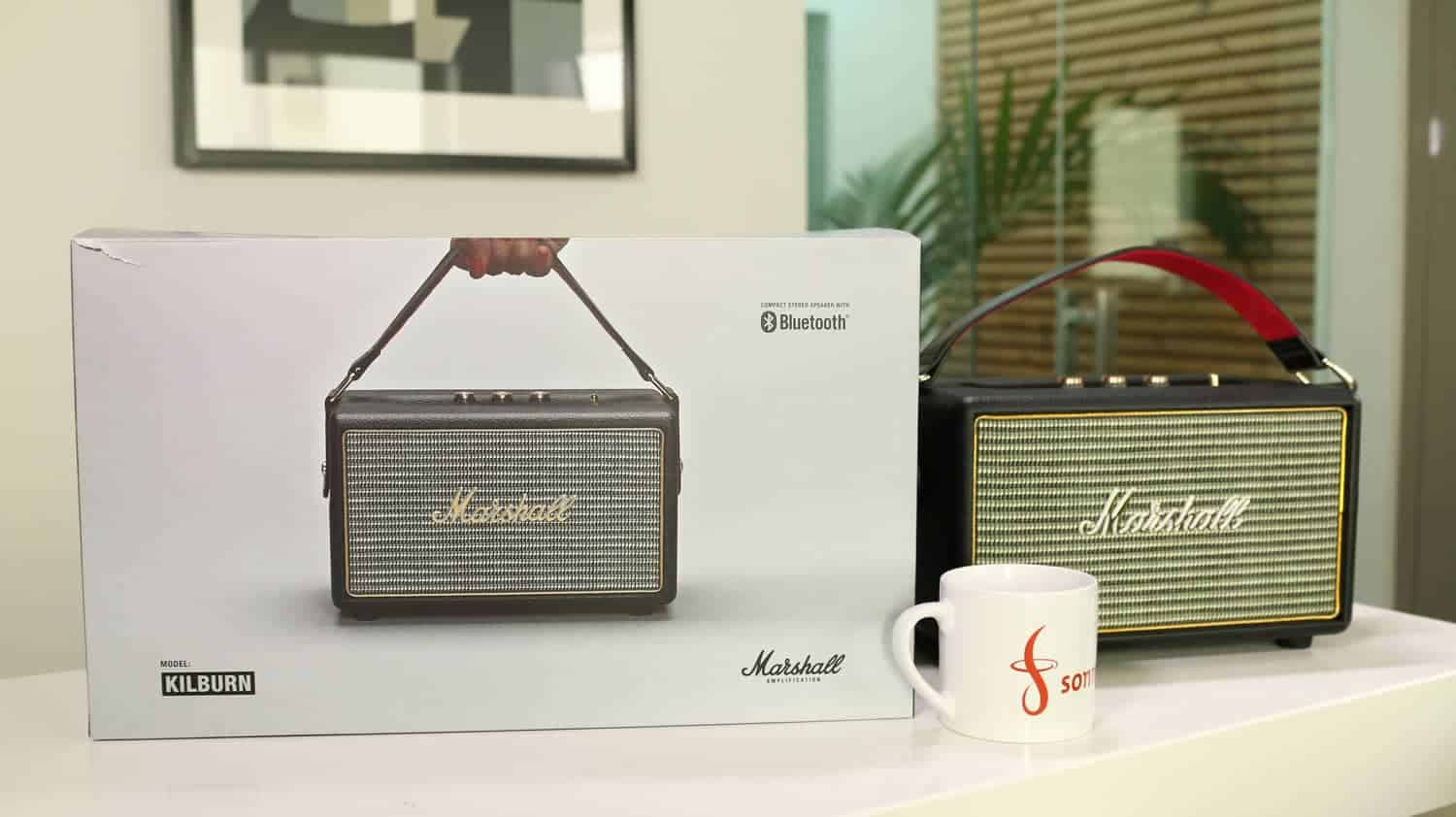 Der Marshall Kilburn und Verpackung