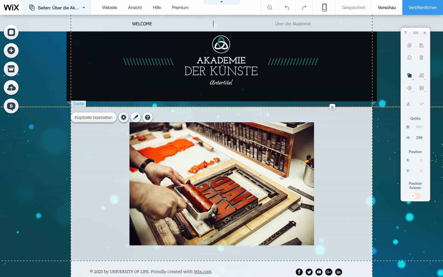Wix Editor