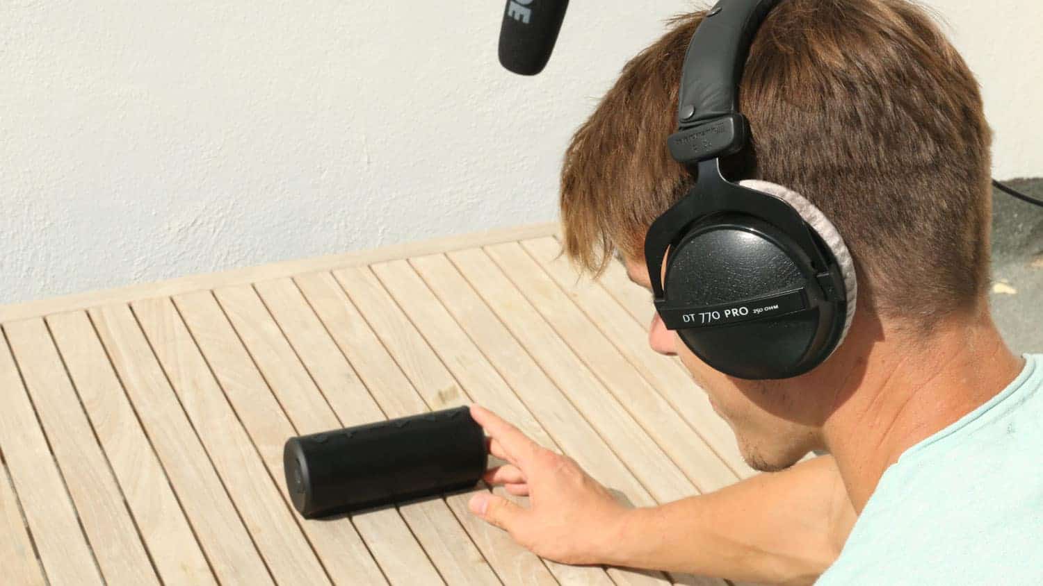 Audio-Test im Freien