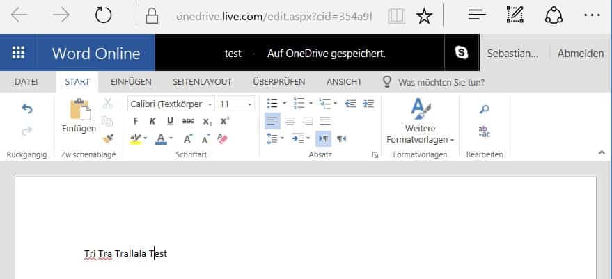 onedrive online word onedrive online word