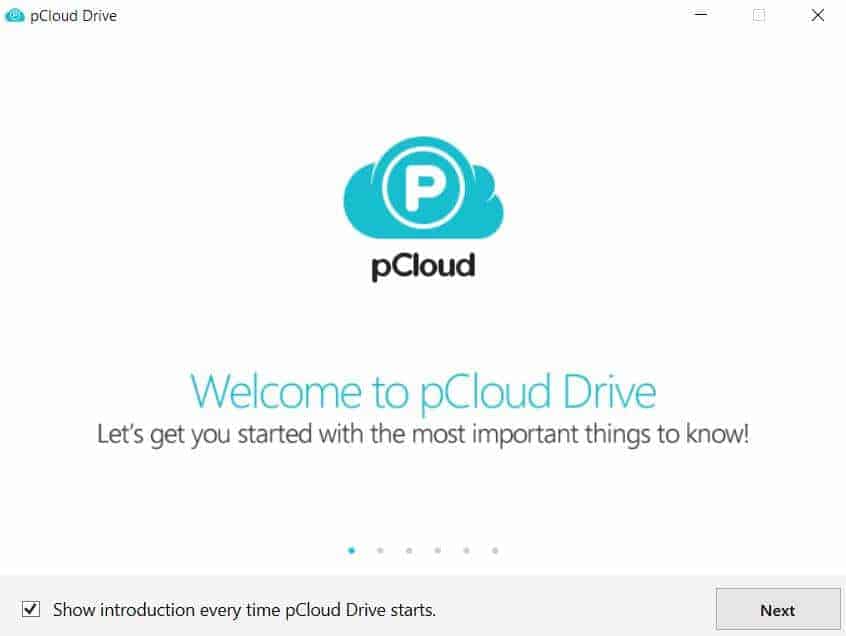 Pcloud Introduction