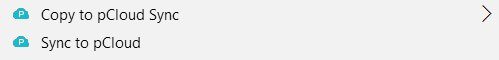 Pcloud Copy Sync
