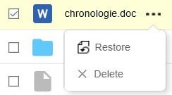 Pcloud Restore