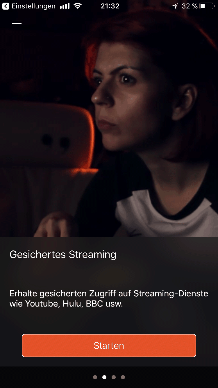 CyberGhost gesichertes Streaming