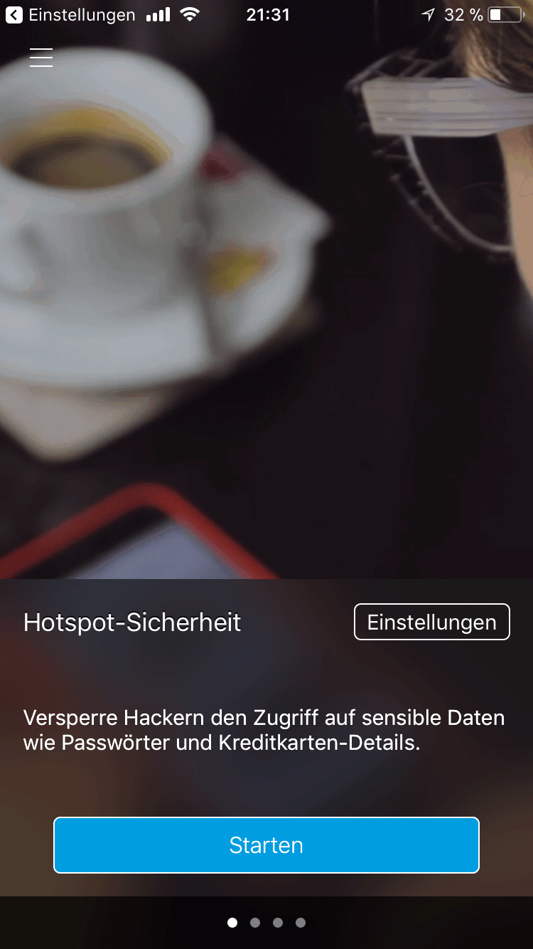 CyberGhost Hotpot Sicherheit