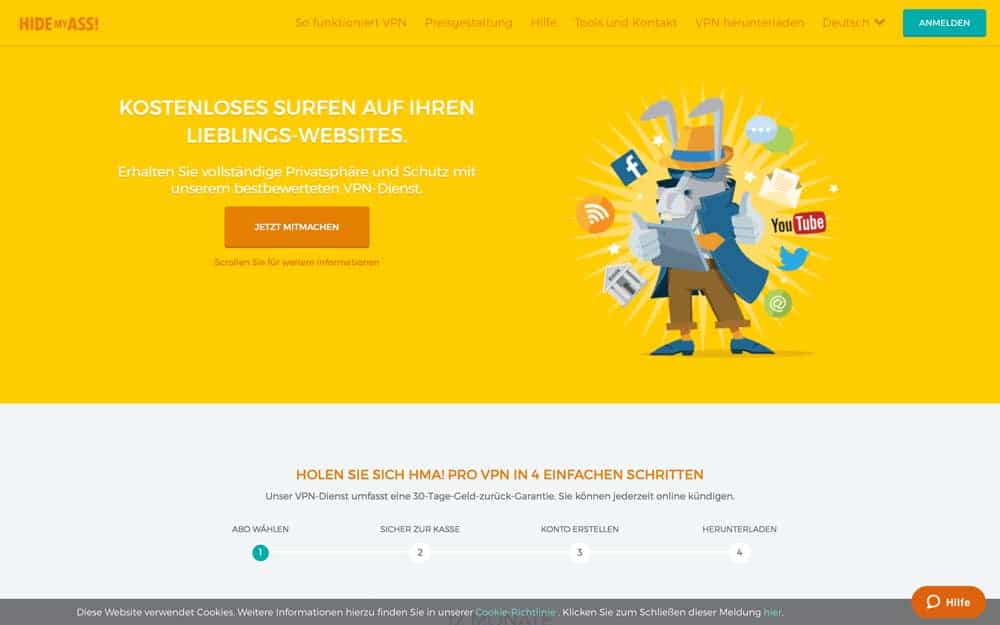 Provider Screenshot