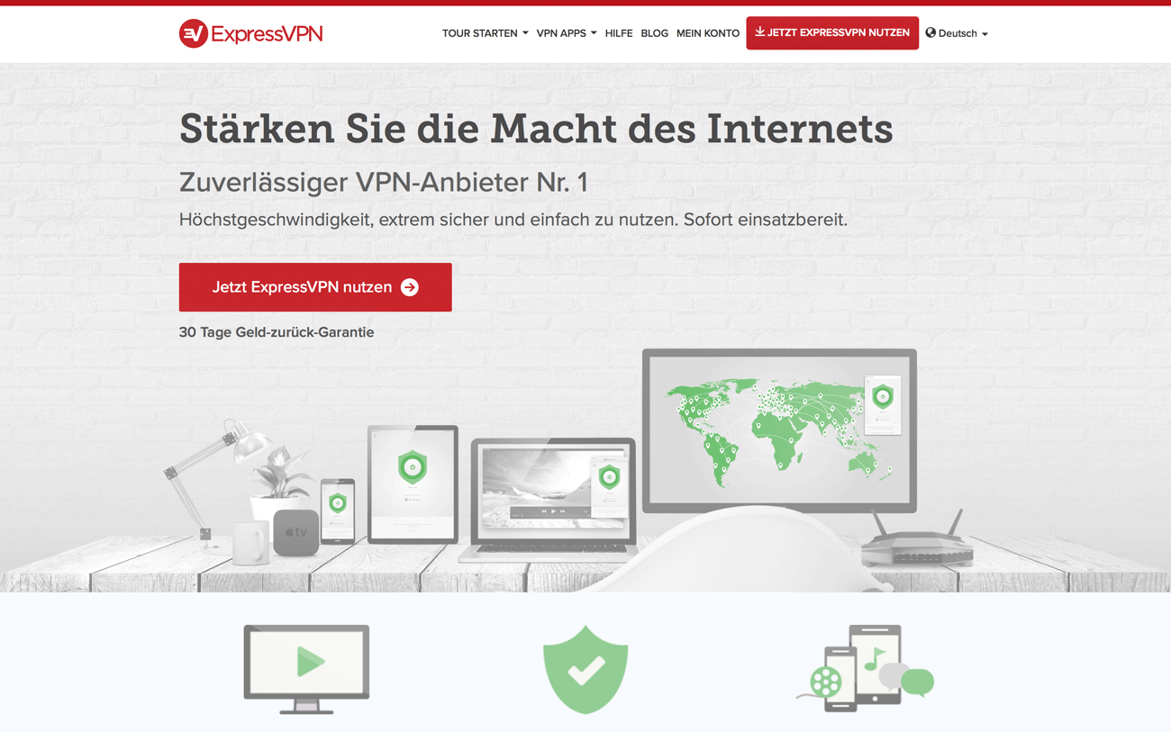 ExpressVPN Website