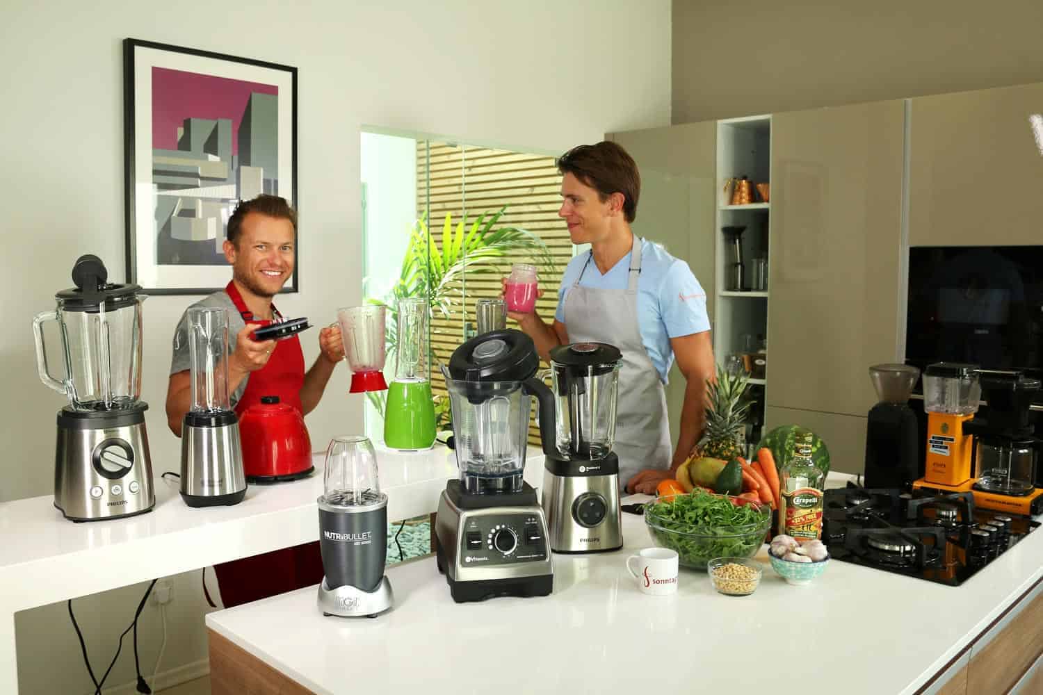 Alle Standmixer aus unserem Test zusammen