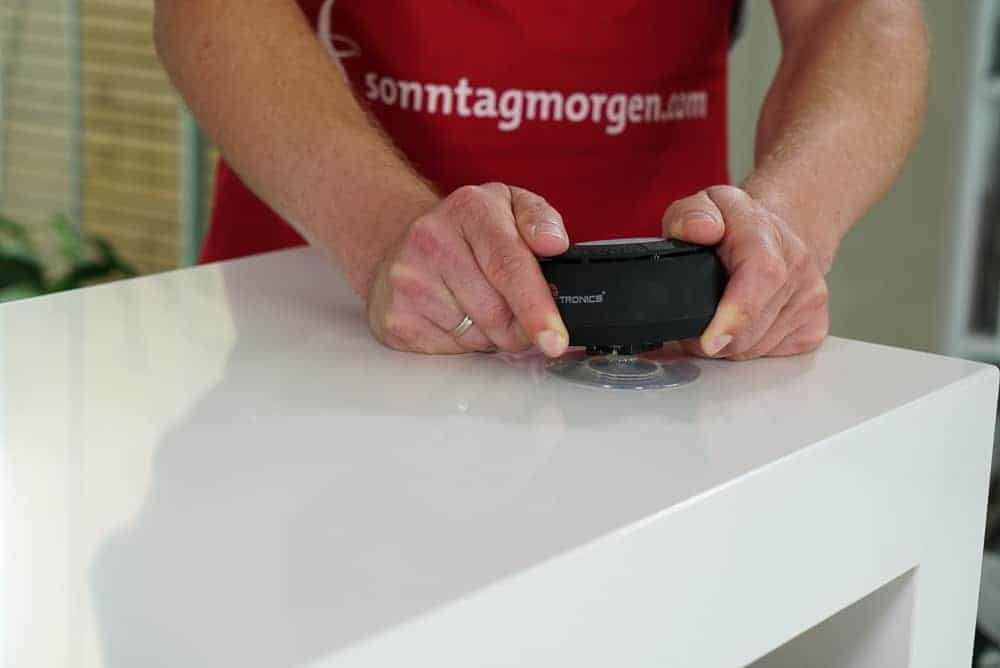 Taotronics mini Portable mit Saugnapf