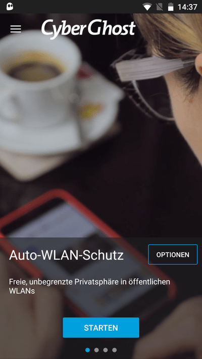 Cyberghost WLAN