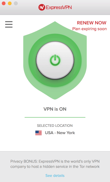 ExpressVPN Standort USA