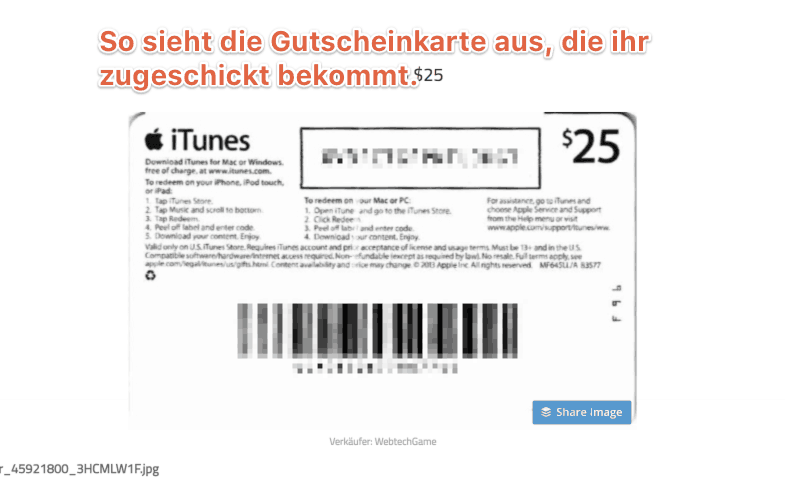 iTunes Gutschein USA