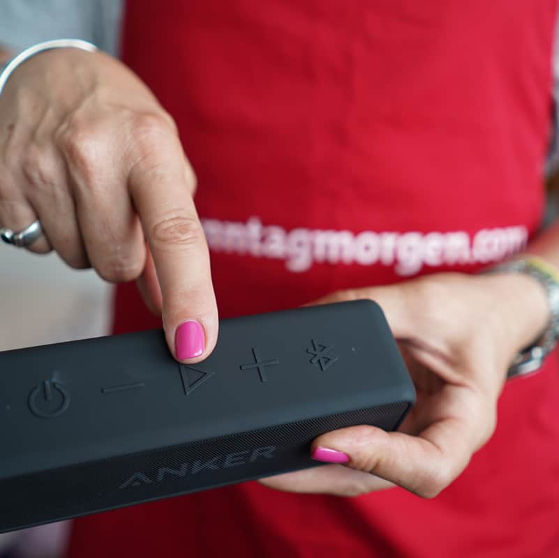 Anker SoundCore 2 Bedientasten