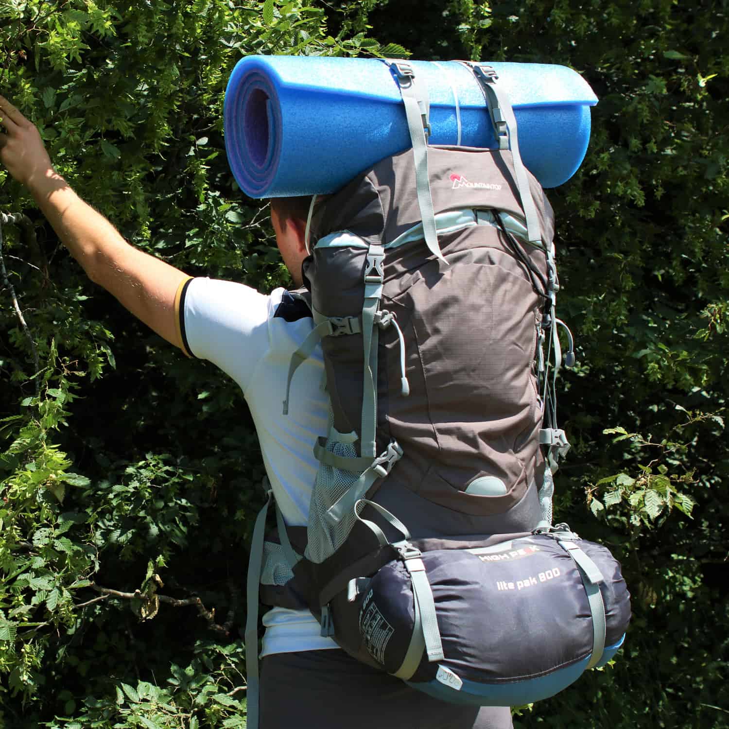 Mountaintop 65+5L Rucksack – Im Einsatz, Ansicht 2