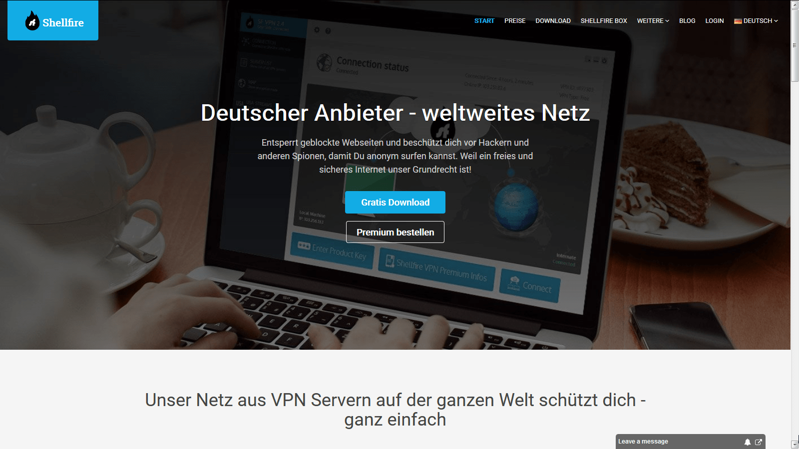 Provider Screenshot