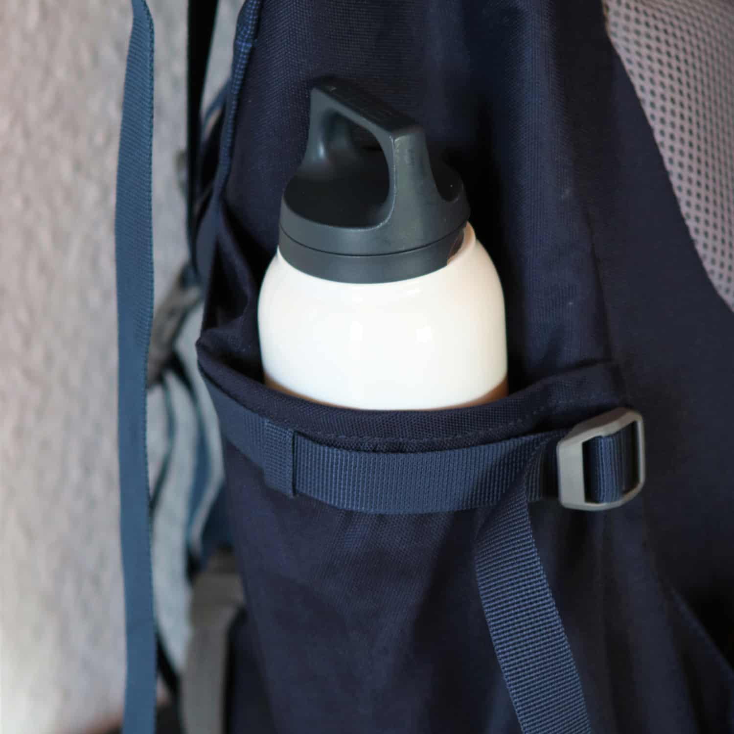 Rucksack-Test – Deuter Trinkfach