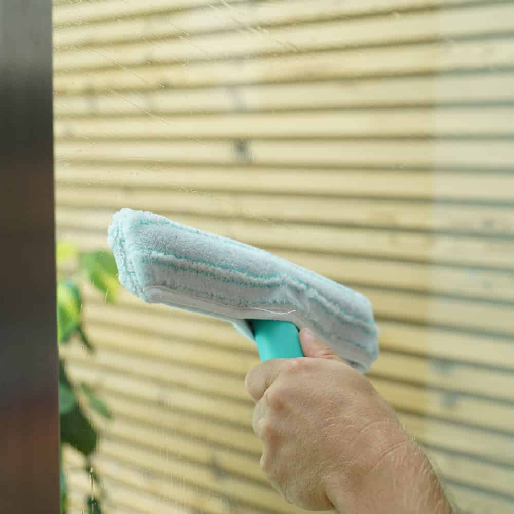 Leifheit Fenstersauger Set Dry & Clean – Einwascherteile zerlegt