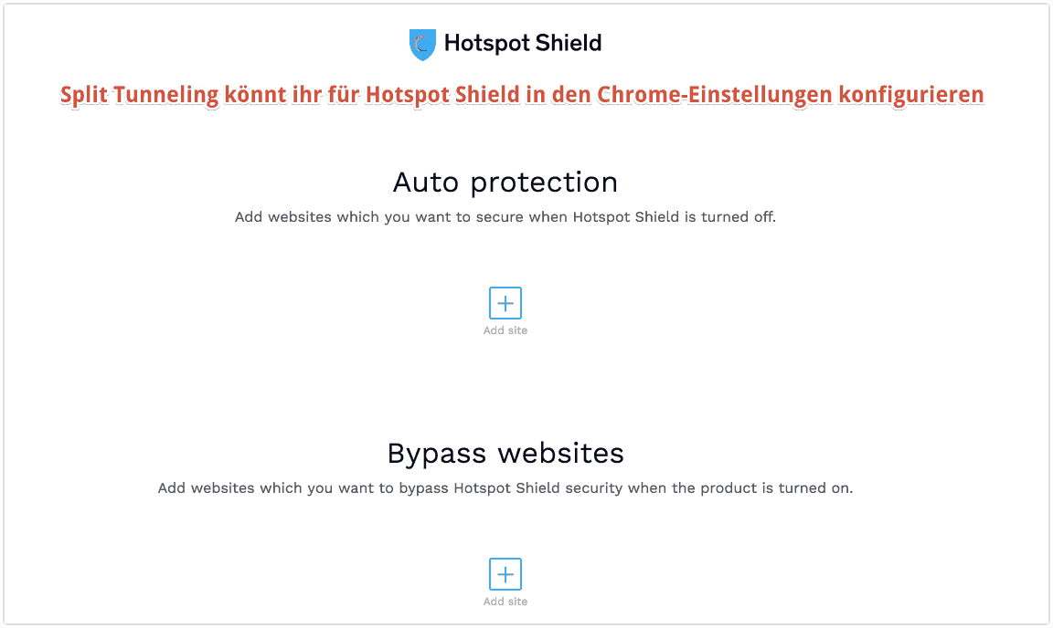 Split-Tunneling Hotspot Shield
