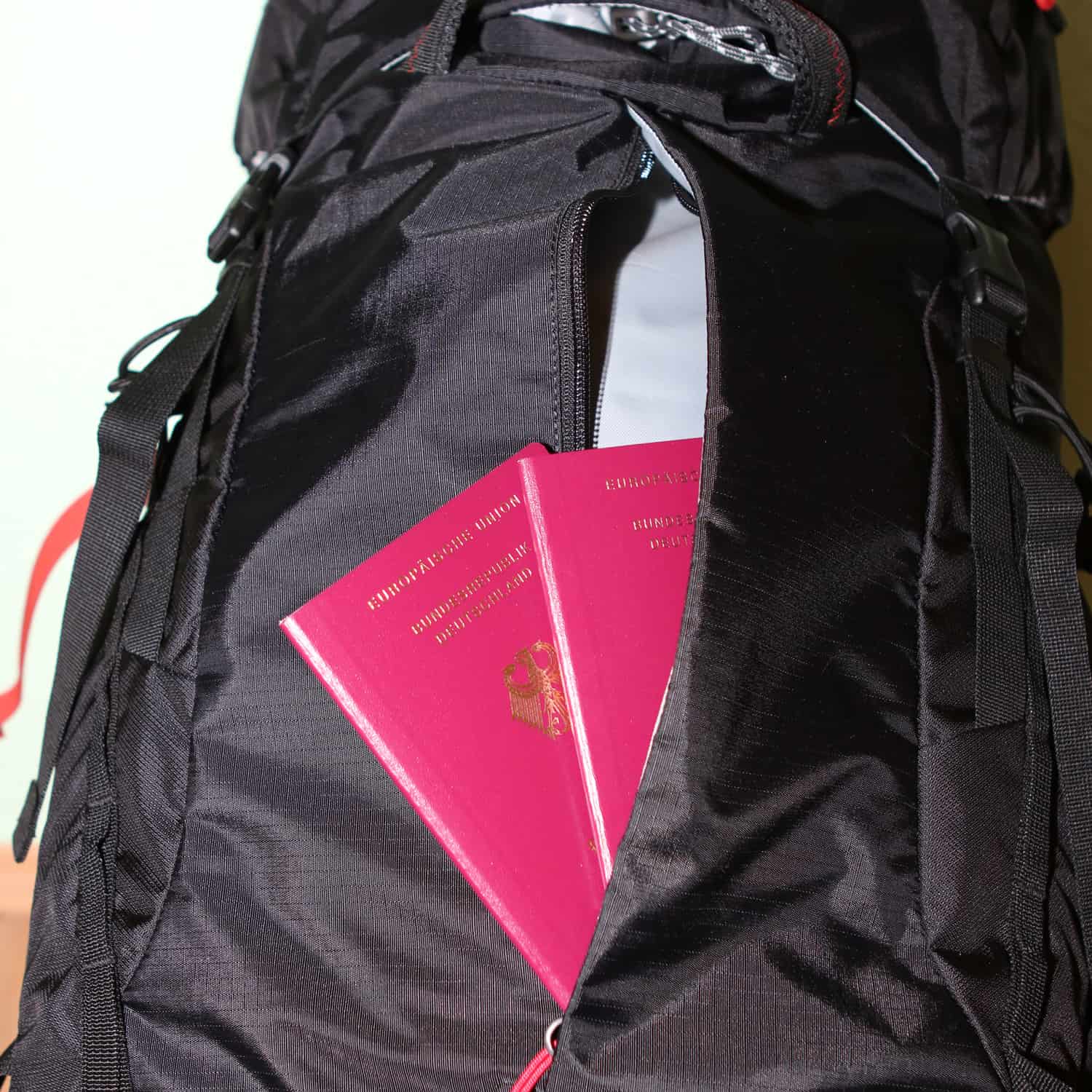 Tatonka Yukon Rucksack – Schnellzugriff-Fach