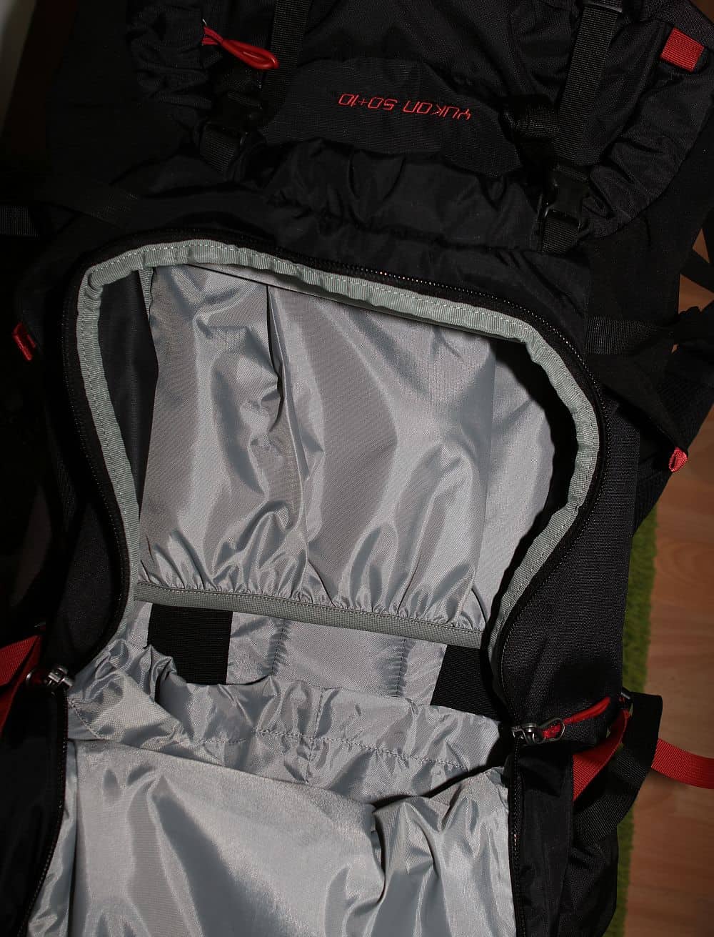 Tatonka Yukon Rucksack – Hauptfach von oben