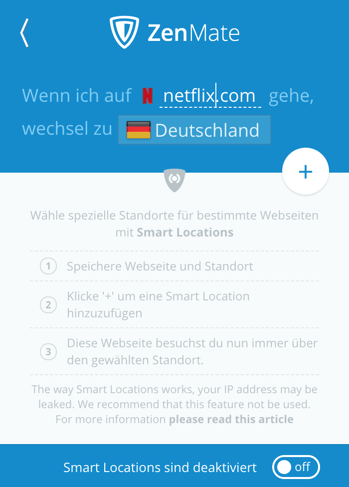 zenmate smart-location