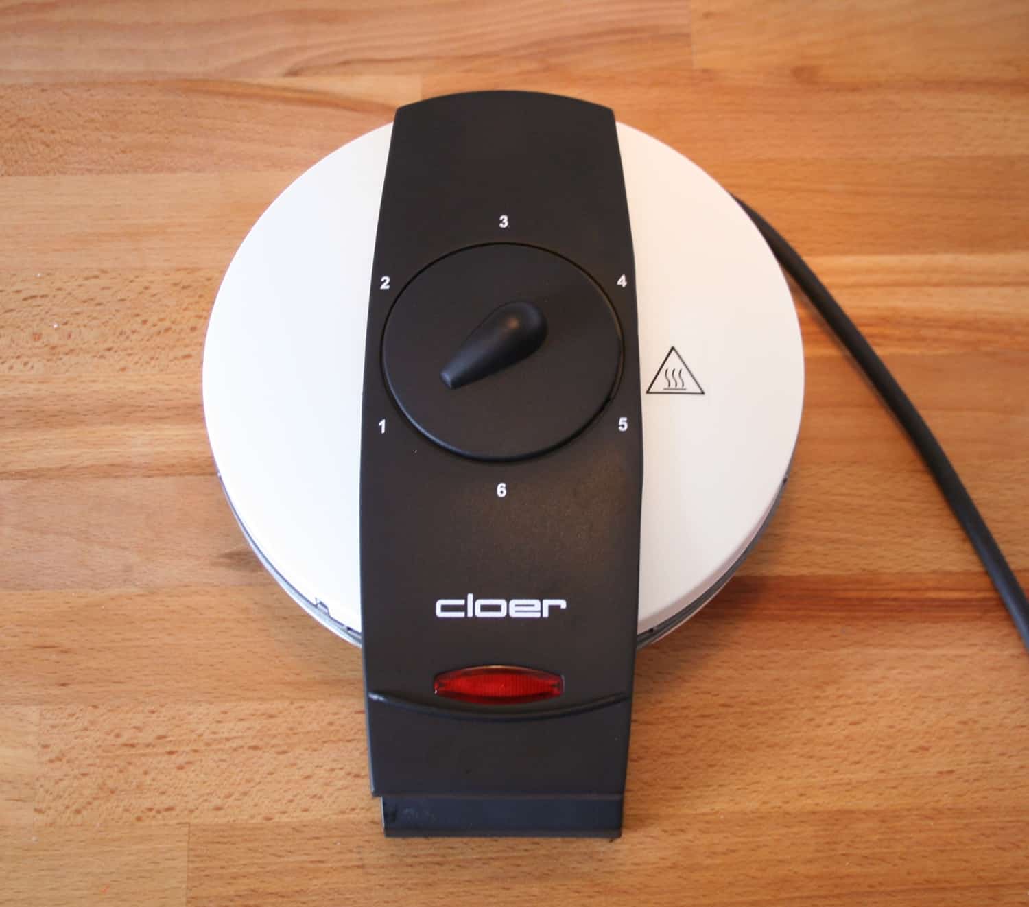 Cloer 1621 Waffeleisen – geschlossene Ansicht