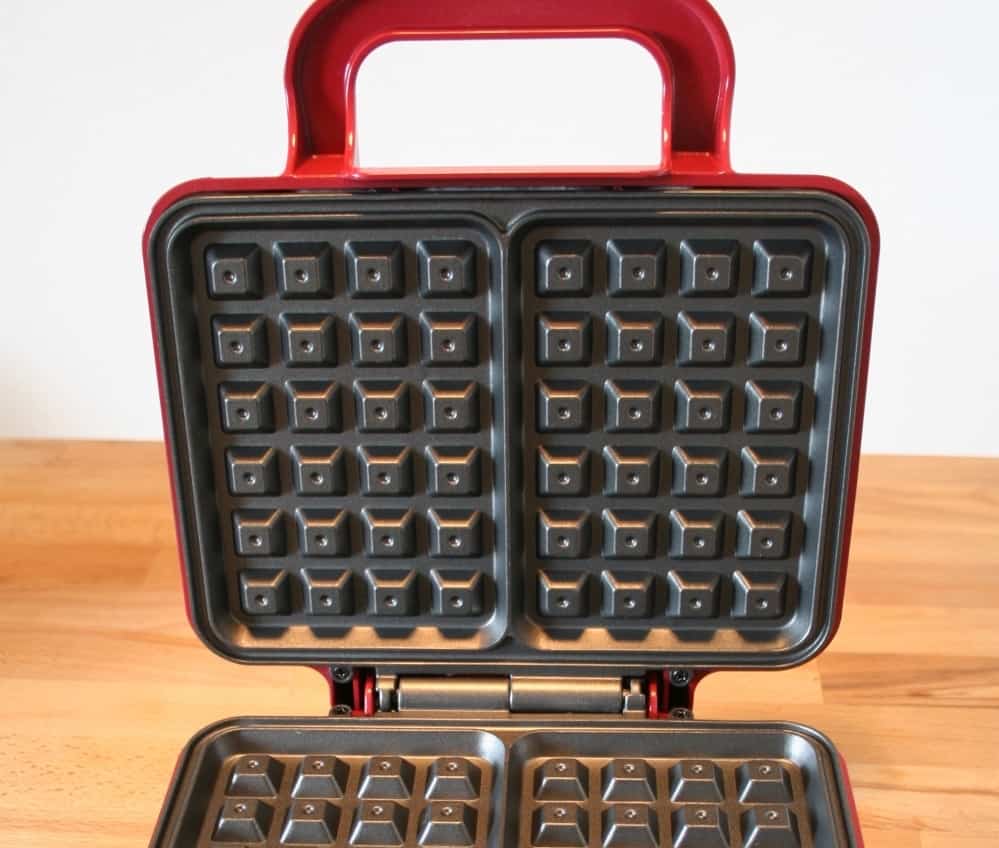 Waffeleisen-Test – Deckel vom GOURMETmaxx