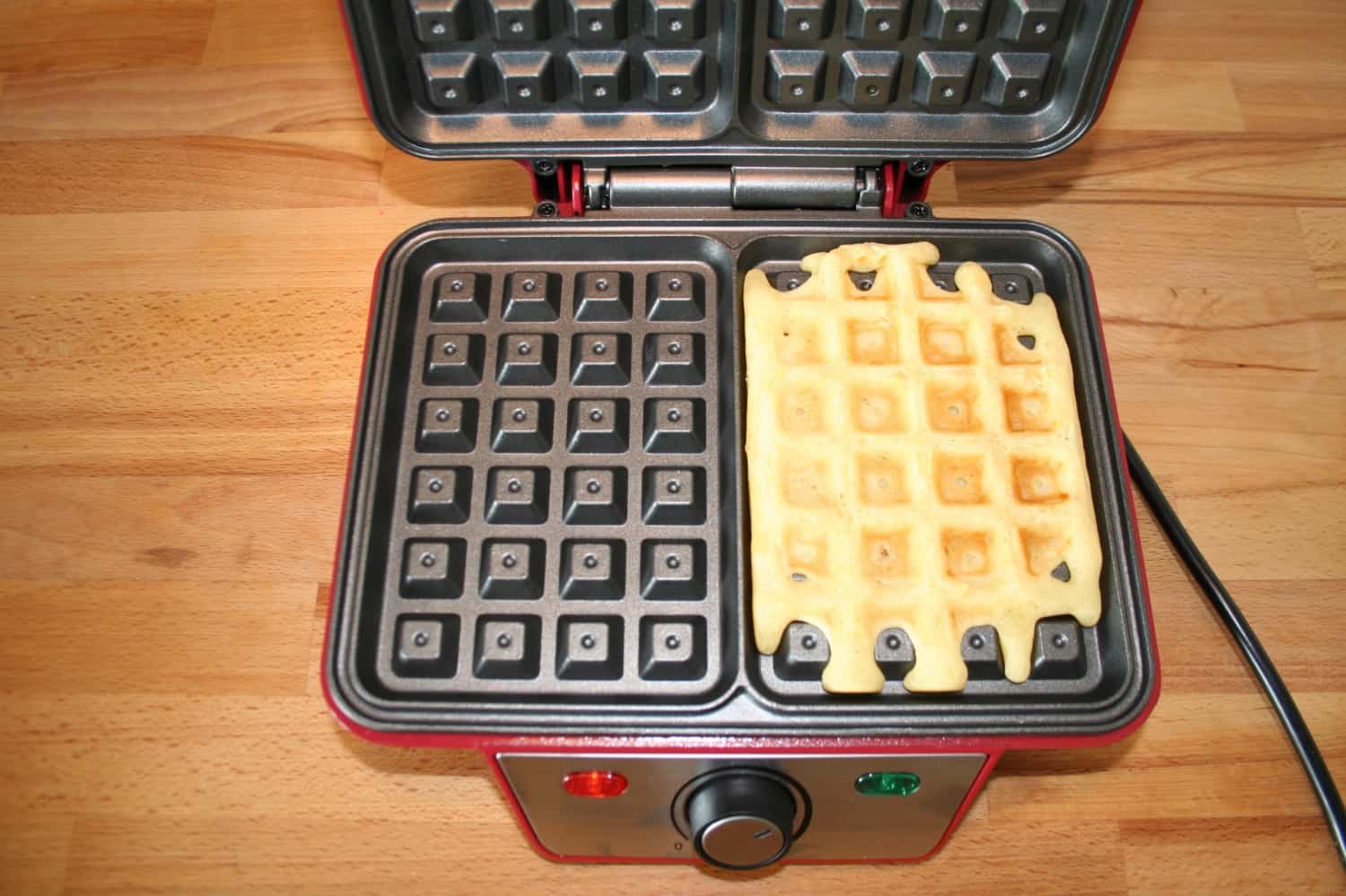 Gourmetmaxx Waffeleisen – nur eine Waffel