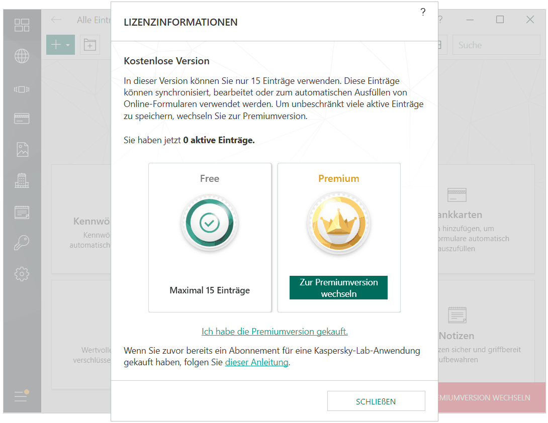 Kaspersky Password Manager – Premium