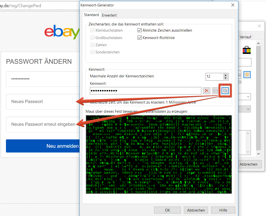 Password Depot Ebay Passwort Generator