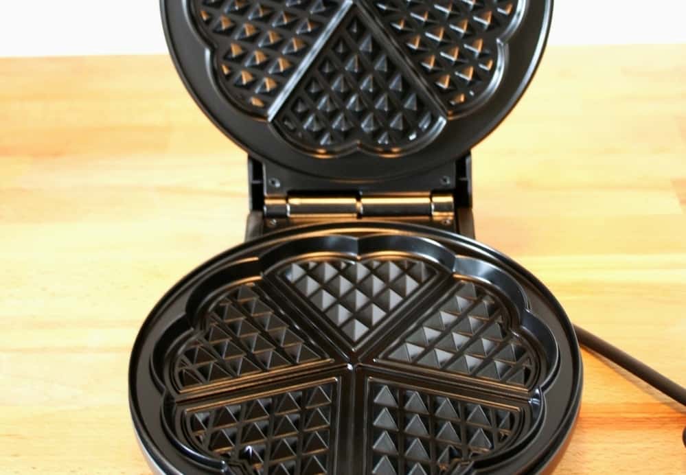 Severin WA 2103 Waffeleisen – Eisenplatte-Innenansicht