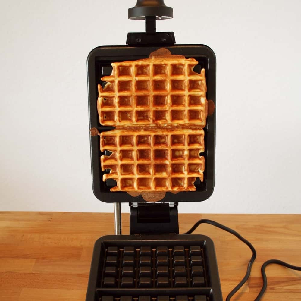 Waffeleisen Test – Waffel klebt am Deckel fest