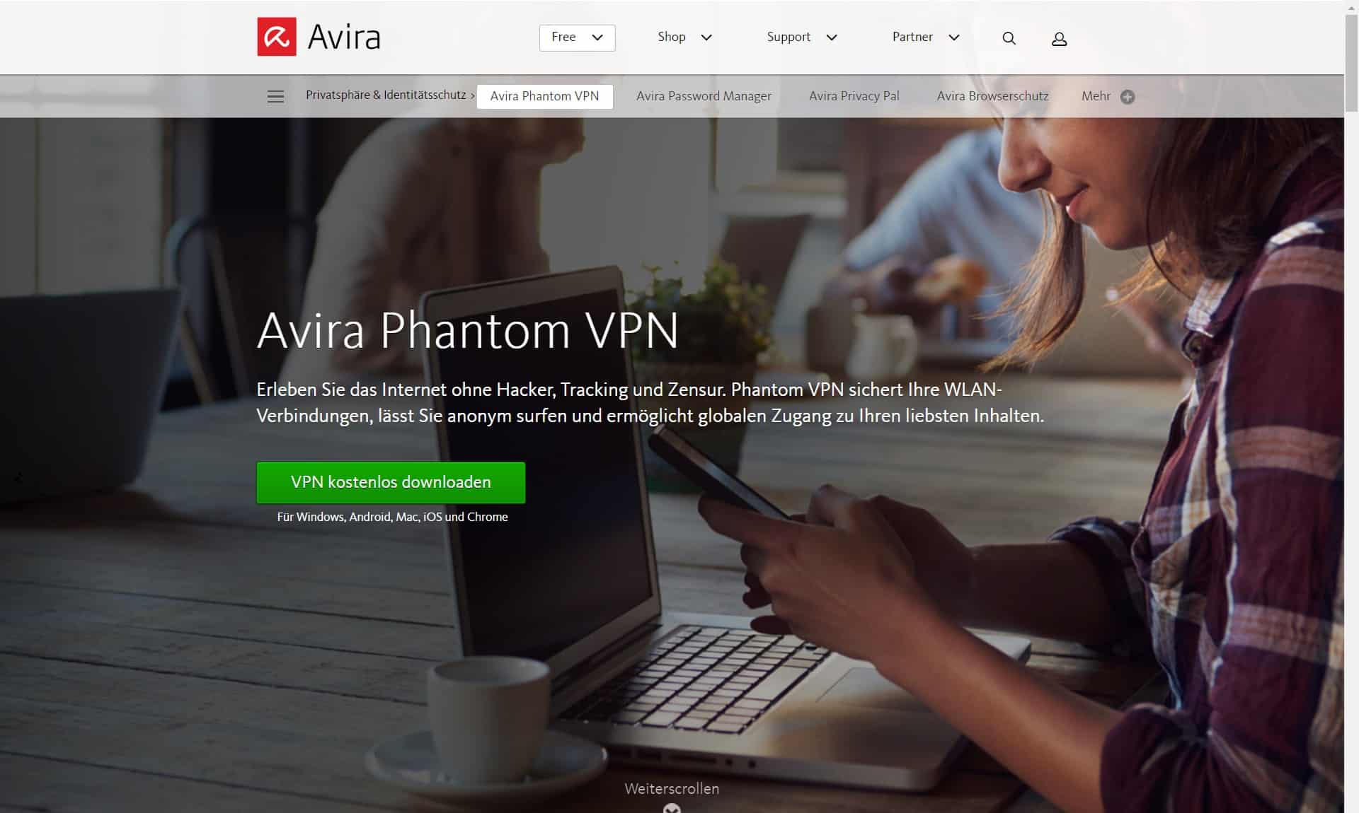 Provider Screenshot