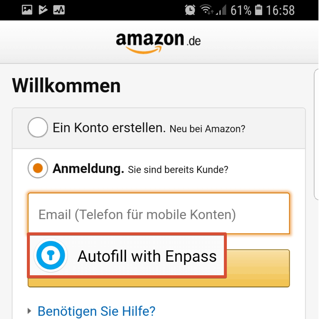 Enpass Amazon App