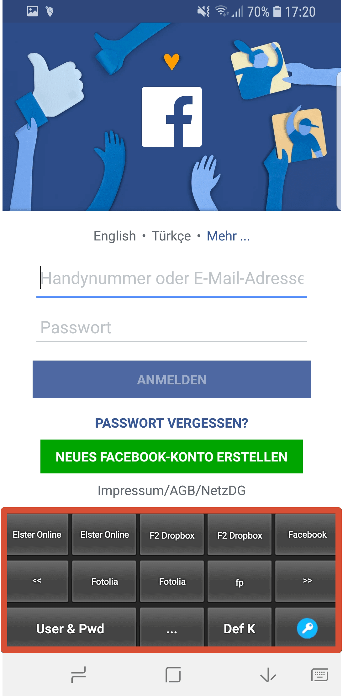 F-Secure KEY – Tastatur