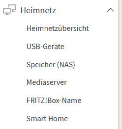 FritzBox 6490 – Heimnetzwerk