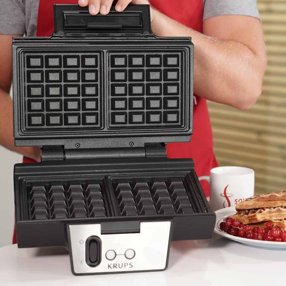 Krups FDK251 Waffeleisen – geöffnete Ansicht