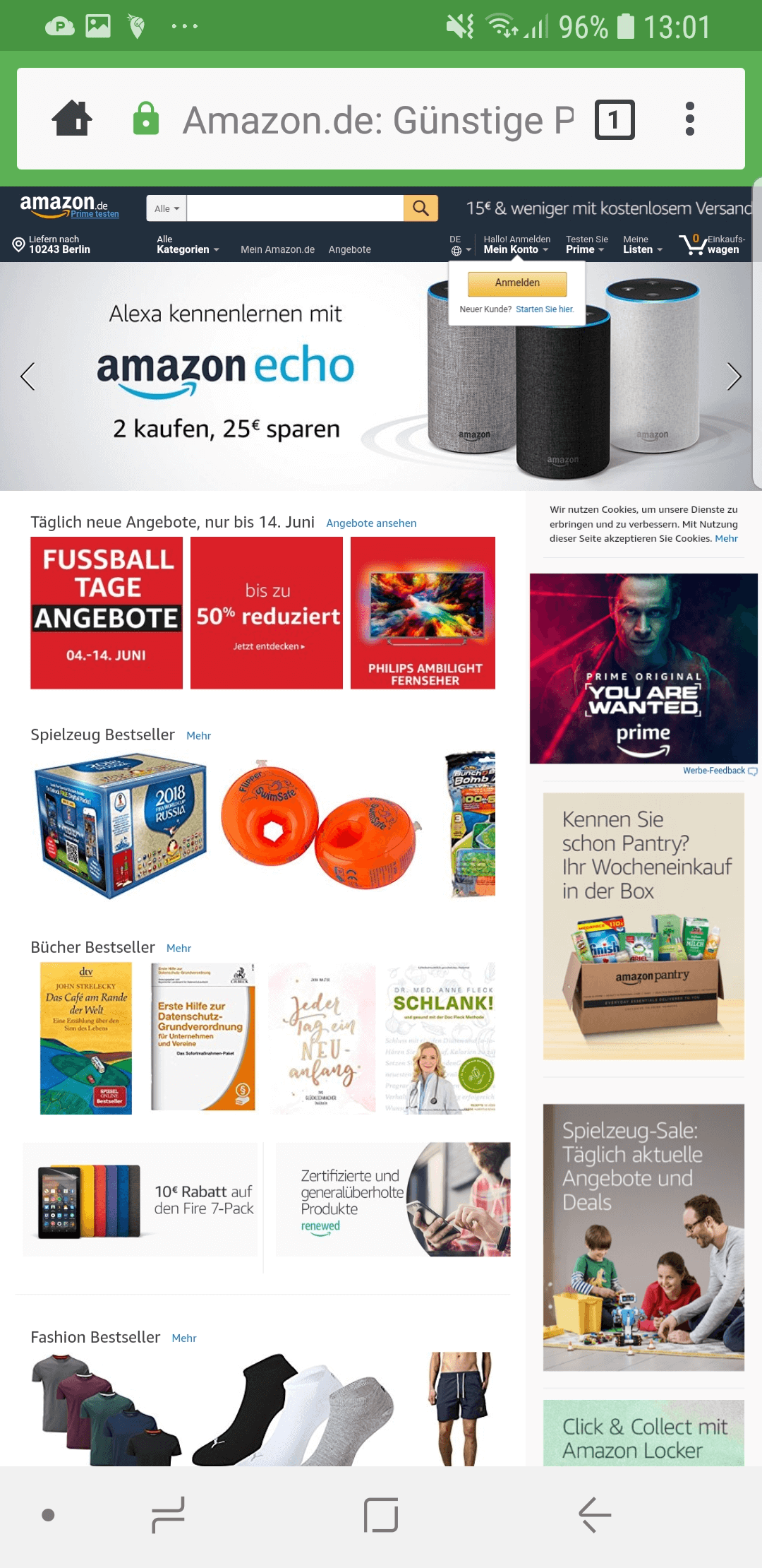 Roboform App Browser Amazon