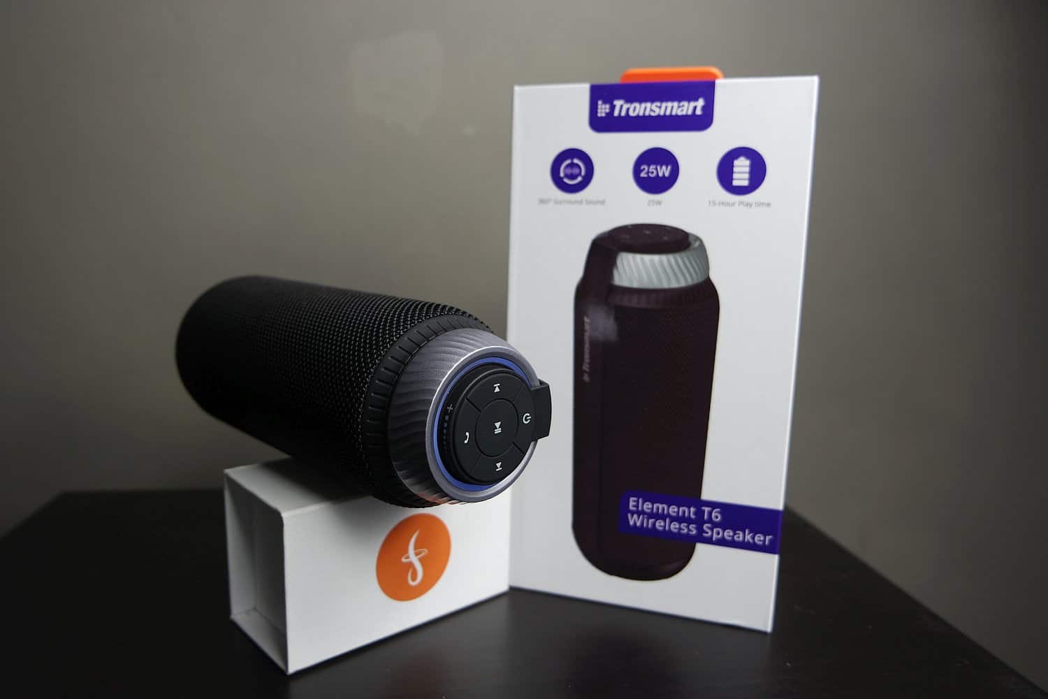Tronsmart Element T6 – Gerät liegend