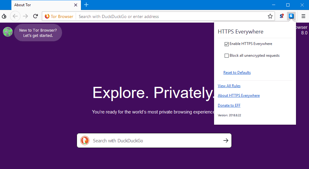 Darknet Tor HTTPS activate Encrytion